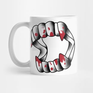 Vampire Teeth Mug